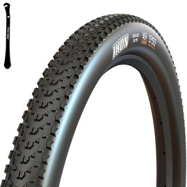 Maxxis Ikon 26"x2.2" 3C MaxxSpeed Mountain Bike Tire with EXO Puncture Protection Bundle with Cycle Crew Tire Lever