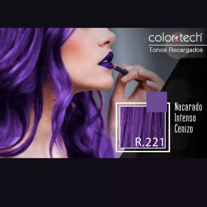 Colortech Tinte Tono Recargado R.221 Nacarado Intenso Cenizo