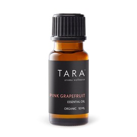 TARA Spa Therapy Pink Grapefruit Bath & Diffuser Oil – 100% Organic, Concentrated, Aromatherapy Formula, Pink Grapefruit, 10ml