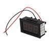 YB28VTM LED Digital Voltmeter Low Power Alarm Battery Indicator Thermometer