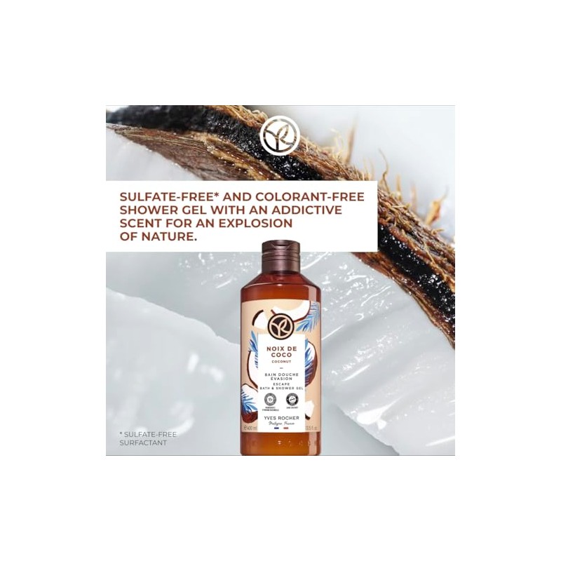 Gel de Ducha Maxi Coco 400ml Yves Rocher