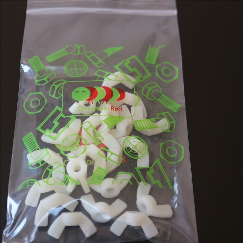 Caterpillar Red Pack of 20 Nylon Colour Plastic Acrylic M6