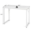 COSTWAY Home Office Computer Desk, 40 inch Modern Simple Writing