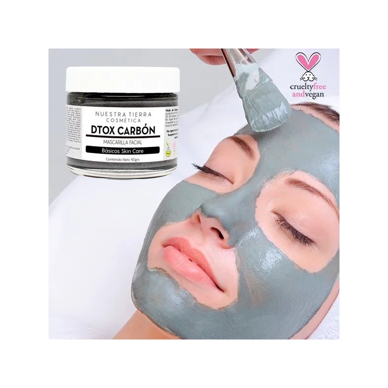 Kit Mascarilla Facial Secante: Calamina, DTOX y Carbón Activado Limpieza