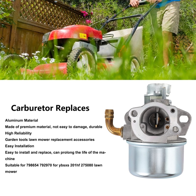 Carburetor for Lawn Mower Carburetor Replacement for 798654 792970 for
