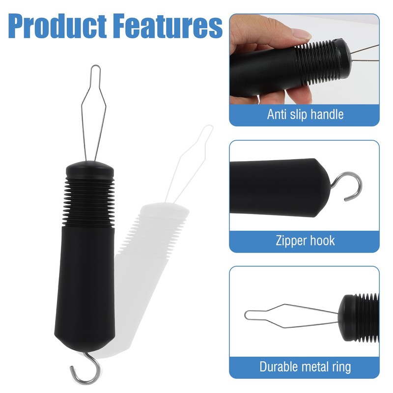 Button Hook and Zipper Pull Dressing Aid for One-Handed Use,Adaptive