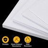sourcing map 2 Pack ABS Plastic Sheet, 0.12" Thick 4"x6"