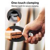 Spring Clamps for Woodworking, Lytool 4Pcs 6 Inch Quick-Release Ratcheting