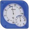 enpekkusu Thermometer Hygrometer syukuremidyi Place Hanging Clear Blue TM – 5606 