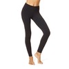 HUE Women's Legging, Black, Small