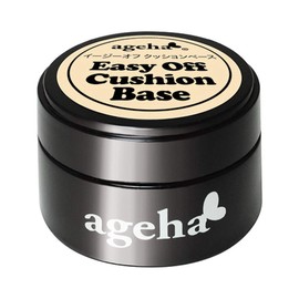 ageha Easy Off Cushion Base 0.2 oz (7.5 g), UV/LED Compatible Gel Nails