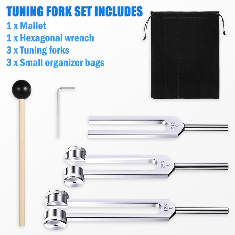 GOGHOST Tuning Fork Activator, Creates Minimal Noise and a Sustained