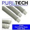 Puri Tech 3 Pack Universal Swimming Pool Cleaner Suction Hose