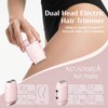 4-in-1 Electric Razor Bikini Trimmer & Facial Hair Remover for