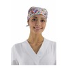 SOULMENT Scrub Caps Printed for Women (Colorful birds)