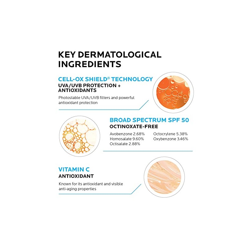 La Roche-Posay Anthelios AOX Protector solar facial SPF 50 diario