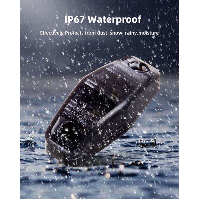 LBRST 4Pcs For Mini 2.5 Inch Trailer Led Side Fender