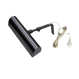 Royal Designs, Inc. Plug-in Picture Light, Gallery Lighting, 12 ft Cord with in-Line Hi/Low/Off Switch, PLP-2010-10-BLK, Black, 10.75 inch