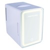 Memorex MX-FR690 6.5L Mini Beauty Lighted Mirror Fridge | Portable