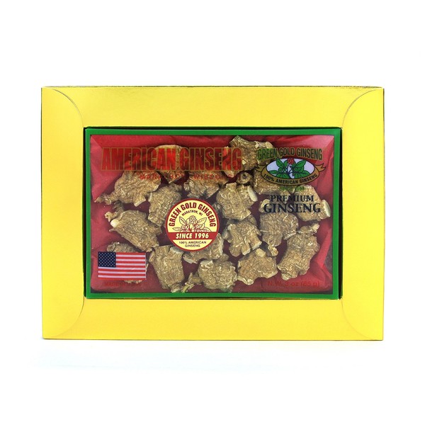 Green Gold Ginseng SKU PS 132-3 | Large Bullet |