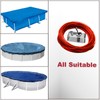DIRAEEN Upgraded 2024 Pool Cover Cable，131CW 131-Feet Cable and Heavy-Duty
