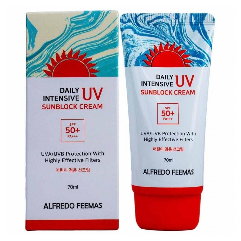 Alfredo Fimas Daily Intensive UV Sunblock Cream 70ml - For