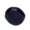 180s Men's Wool Behind-the-Head Ear Warmer (Navy Herringbone)