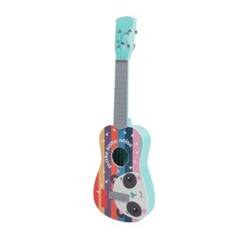 Kids Simulated Guitar Toy Panda Pattern Beautiful Sound Early Educational Musical Instrument L