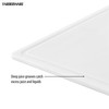 FARBERWARE Extra-Large Plastic Cutting Board, 15x20 Inch Dishwasher-Safe Chopping Board