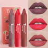 3 pcs Lip Liner and Lipstick Makeup Set (03)