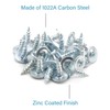 #8 x 1/2 Inch Truss Head Wood Screws 200pcs Washer