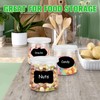 Oui Yogurt Jars Lids, 32 pcs Plastic Yogurt Container Jar