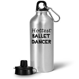 Art by Chelsydale Funny Gifts for Ballet Dancer Water Bottle Tumbler Portable Drinkware - Danseur Danseuse Danzatore Professional Dance Lesson Cute Gag - Ballet Dancing Appreciation - Hottest
