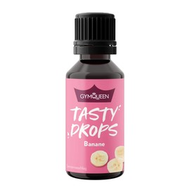 GymQueen Tasty Drops, Banana, Flavour Drops without Calories, 30 ml
