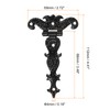 sourcing map 3.5 Inch Door Tee Hinge, 2Pcs T-Strap Hinges