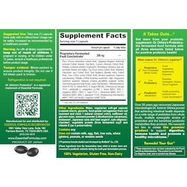Dr. Ohhira's Probiotics, Original Formula, 60 Caps with Bonus 10 Capsule Travel Pack - 13 Probiotic Strains with Prebiotics and Postbiotics
