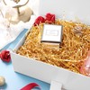 BLK&WH BLK&WH Large Gift Box with Ribbon 13.5x9x4.1 Inches, White Gift Box with Lid Large, Bridesmaid Proposal Box, Luxury Magnetic Box for Presents (Glossy White)