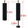 KUSRUP 2 Pieces Bed Frame Support Foot Bed Legs Support