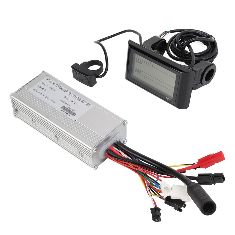 Electric Bicycle Modification Kit Controller Display Thumb Throttle Power Pedal