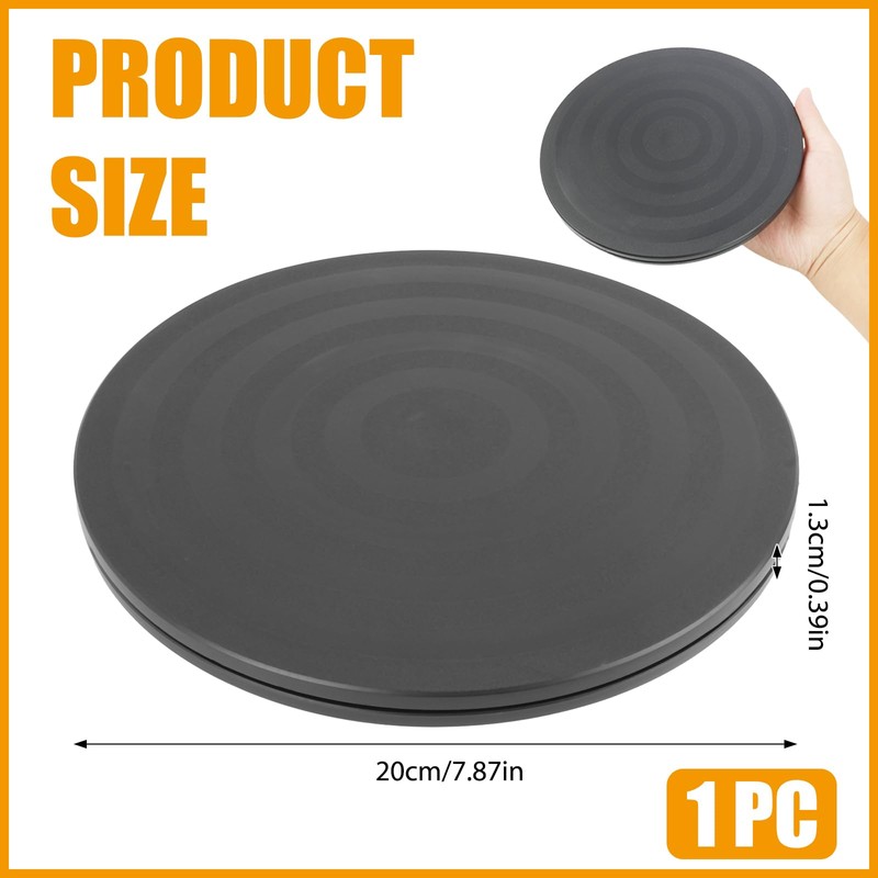 Annlpoy 1 x Rotating Disc Universal Turntable Round, Rotating Serving