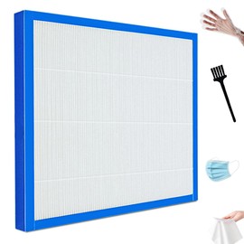 AF-20FL True HEPA Filter Compatible with HoMedics Total Clean AF-20FL Fits AF-20 AP-25 AR-20 Air Purifiers, H13 3-Stage Filtration Air Clean Voc Dust Odor, 1-Pack