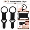 Lunarthos 2 Pack Hat Organizer for Baseball Caps & Travel