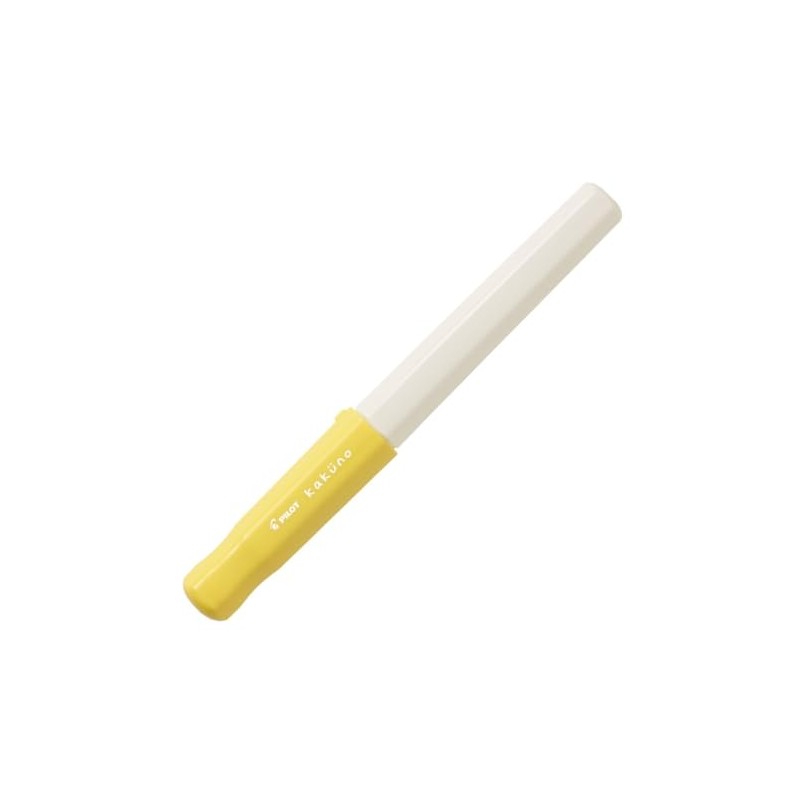 Pilot Kakuno EF Fountain Pen, Extra Fine Point, Soft Yellow