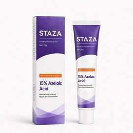 Crema Facial con Ácido Azelaico, Niacinamida y Vitamina C, Hidratante Ligera para Rostro Cuello, Uso Diario, 20 g