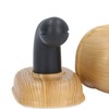 Door Stopper Non Magnetic No Drilling Windproof Wood Grain Invisible
