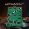 11 Piece Damaged Screw Extractor Set, Drill for Broken Screws
