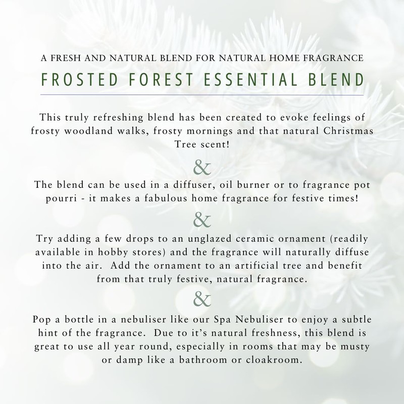 Absolute Aromas Frosted Forest Essential Oil Blend - 100% Pure