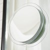 Jerdon Portable Travel Makeup Mirror – 9” Diameter Frame with