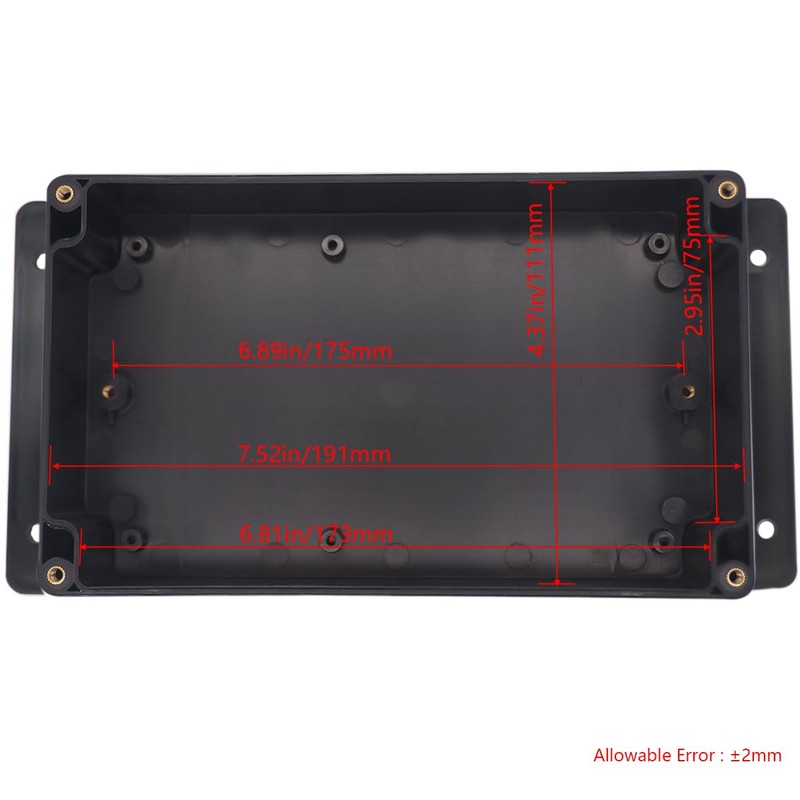 Junction Box IP65 Waterproof ABS Plastic Electrical Project Case Power