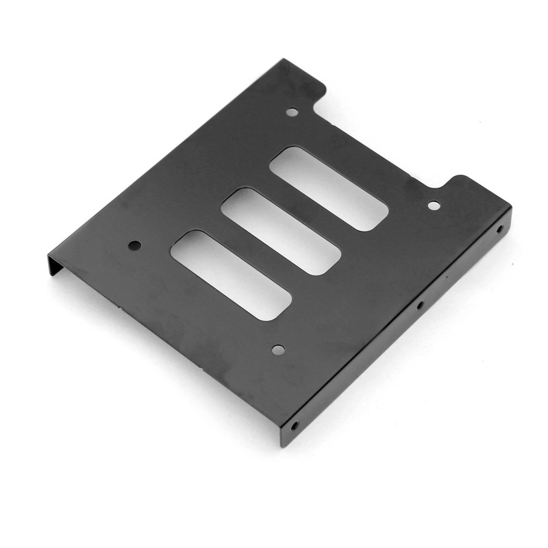 2.5 inch SSD HDD to 3.5 inch Black Metal Mounting